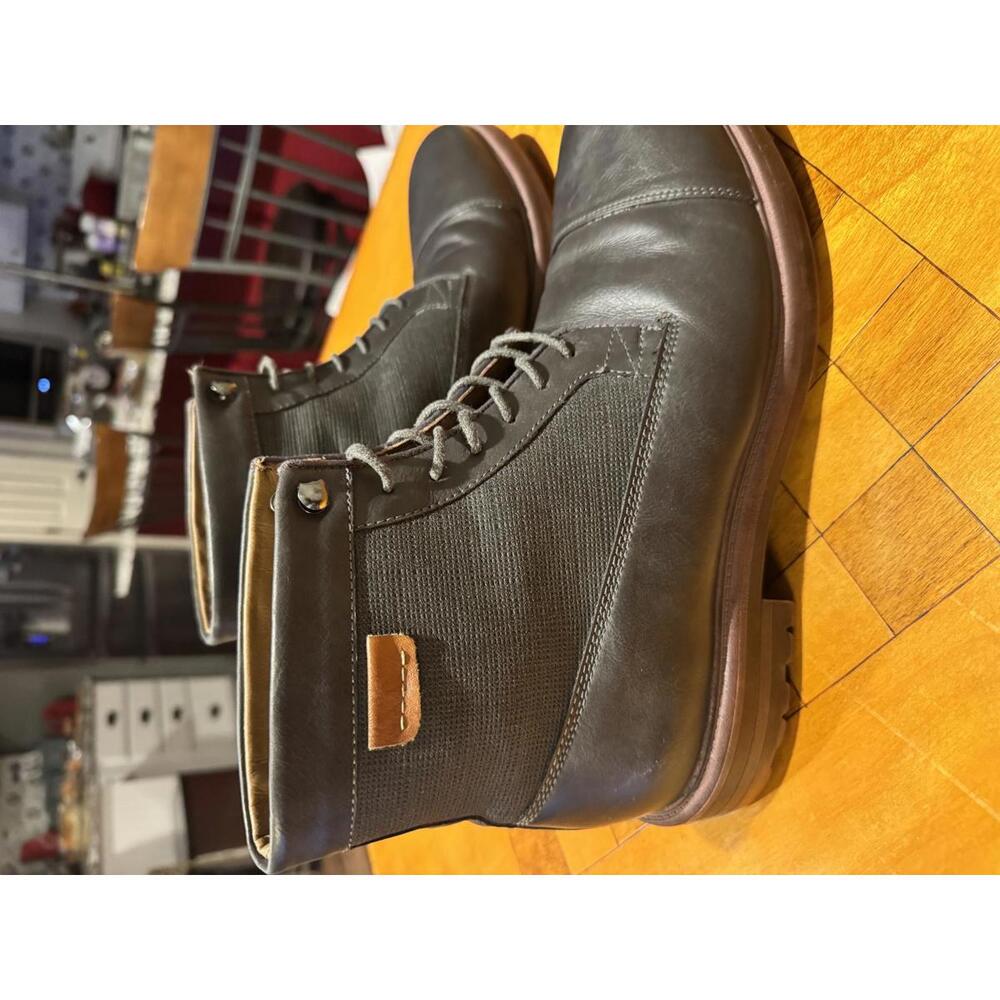 Pre Owned Men’s fashion shoe dark grey size 11D - Picture 3 of 4